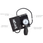 Tensiomètre Lian Nano Spengler manopoire avec 3 brassards Tensiomètre Lian Nano Spengler manopoire avec 3 brassards