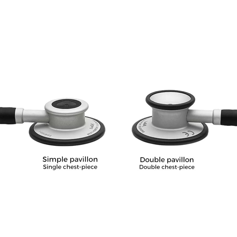 Pulse II simple pavillon carbone SPENGLER - stéthoscope