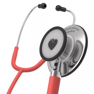 Stéthoscope Magister II Spengler double pavillon rouge corail