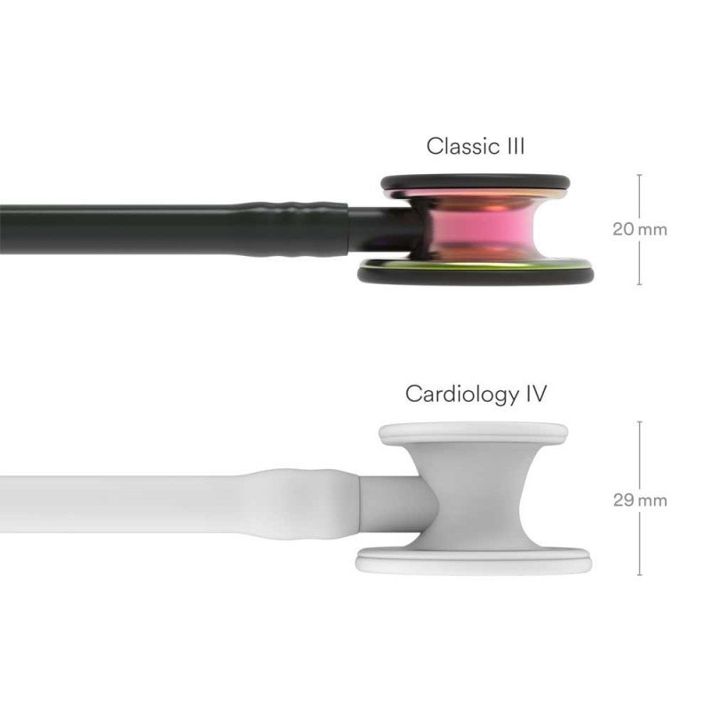 Classic III Rainbow Littmann stéthoscope double pavillon