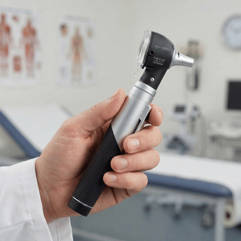 Otoscope Mini 3000 LED HQ HEINE x3 - avec ou sans écrin Otoscope Mini 3000 LED HQ HEINE x3 - avec ou sans écrin