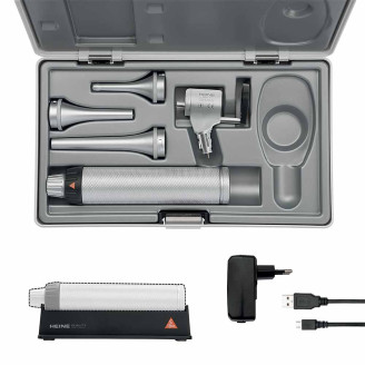 Set otoscope vétérinaire G100 HEINE LED HQ en coffret