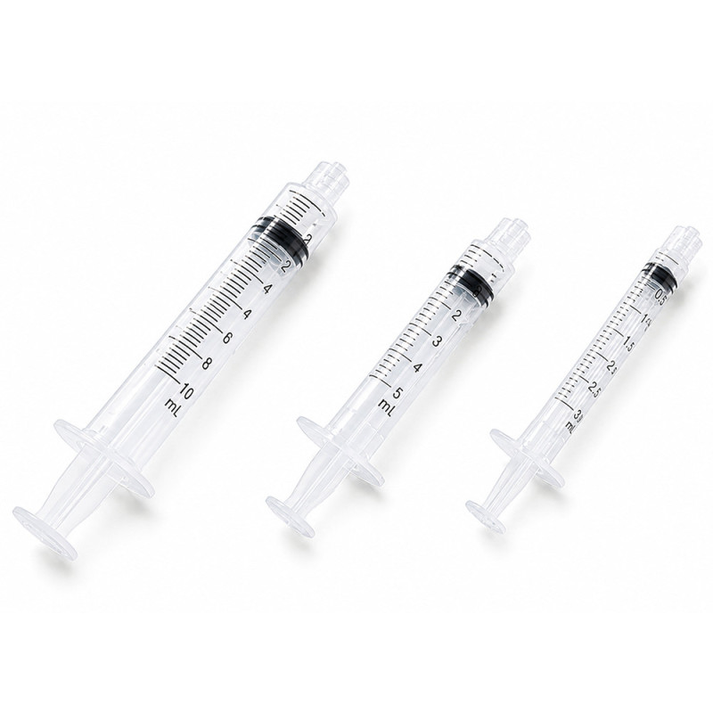 Seringues Luer Lock 3 Pièces Stériles | Help Medical