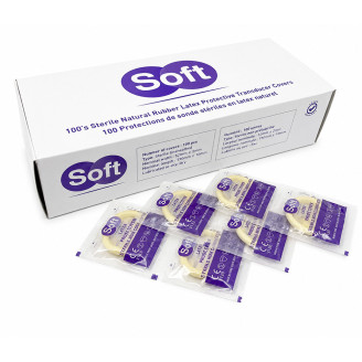 Protection sonde échographique stérile Soft latex boîte de 100