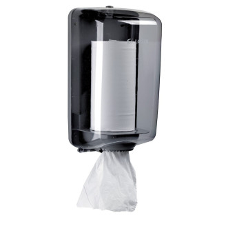Distributeur essuie-tout mini bobine LOSDI, fumé