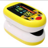 Oxymètre pédiatrique PulseKids rechargeable, jaune