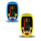 Oxymètre pédiatrique PulseKids rechargeable, bleu