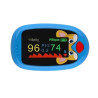 Oxymètre pédiatrique PulseKids rechargeable, bleu
