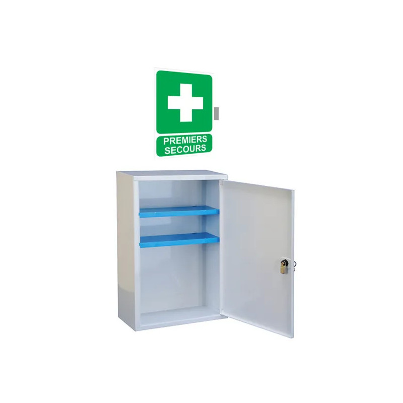 Armoire à pharmacie blanche 1 porte FARMOR vide Armoire à pharmacie blanche 1 porte FARMOR vide