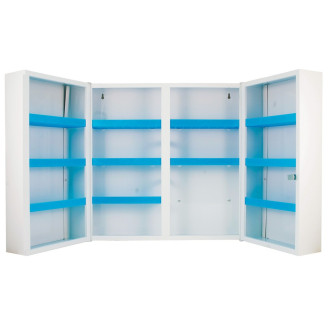 Armoire à pharmacie 2 portes sécurisée - armoire vide