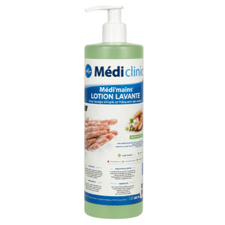 Lotion lavante mains pH neutre 500 ml Médi'clinic