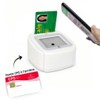 Lecteur carte Vitale Connect A800 bi-fente USB 4-en-1 Lecteur carte Vitale Connect A800 bi-fente USB 4-en-1