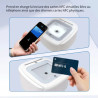 Lecteur carte Vitale Connect A800 bi-fente USB 4-en-1 Lecteur carte Vitale Connect A800 bi-fente USB 4-en-1