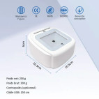 Lecteur carte Vitale Connect A800 bi-fente USB 4-en-1 Lecteur carte Vitale Connect A800 bi-fente USB 4-en-1