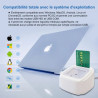 Lecteur carte Vitale Connect A800 bi-fente USB 4-en-1 Lecteur carte Vitale Connect A800 bi-fente USB 4-en-1