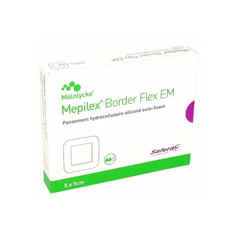 Pansements Hydrocellulaires Mepilex Border EM | Help Medical Pansements Hydrocellulaires Mepilex Border EM | Help Medical