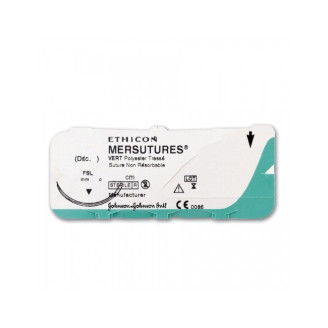 Sutures ethilon/mersutures/ethibond tapercut