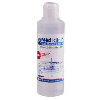 Gel ultrason Medi'Gel Mediclinic incolore 250 ml