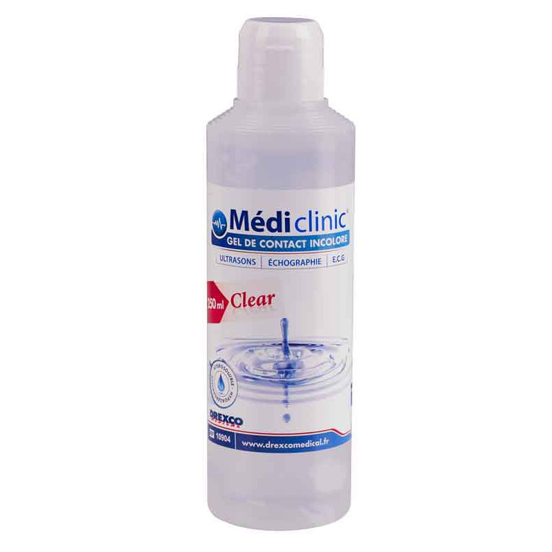 Gel ultrason Medi'Gel Mediclinic incolore 250 ml
