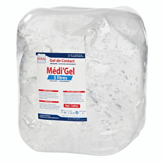 Gel ultrason MEDICLINIC Medi'Gel incolore 5 L