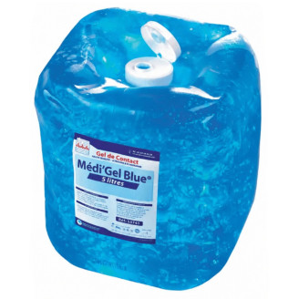 Gel ultrason bleu MEDICLINIC 5 L sans microbulles