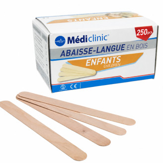 Abaisse-langues en Bois pour Enfants | Help Medical