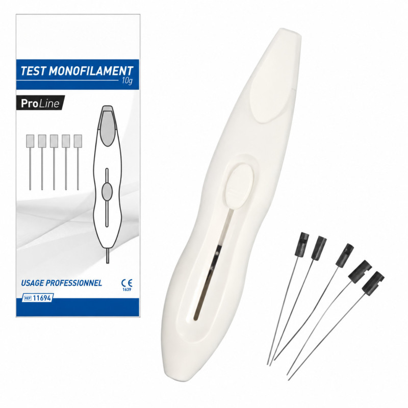 Monofilament TEST pour diabétique + 2 recharges