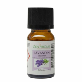 Lavandin Grosso bio, huile essentielle 10 ml stop-goutte