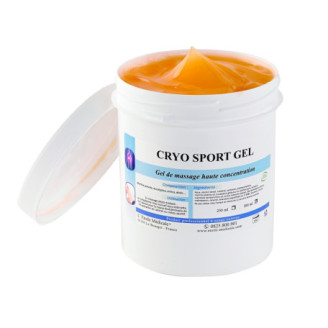 Gel froid Cryoline Sport Étoile Médicale, pot de 500 ml