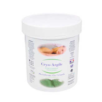 Cataplasme cryo argile verte et menthol, pot de 500 ml
