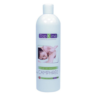 Crème camphrée Top'Kine effet chauffant modéré, pot 500 ml
