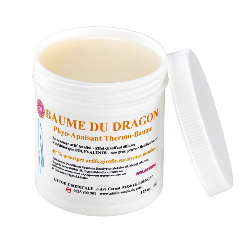 Baume du Dragon hydrosoluble pour massage local, pot 50 ml Baume du Dragon hydrosoluble pour massage local, pot 50 ml