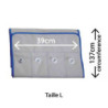 Ceinture I-Press II iTech taille L, tour de taille 117 à 132 cm