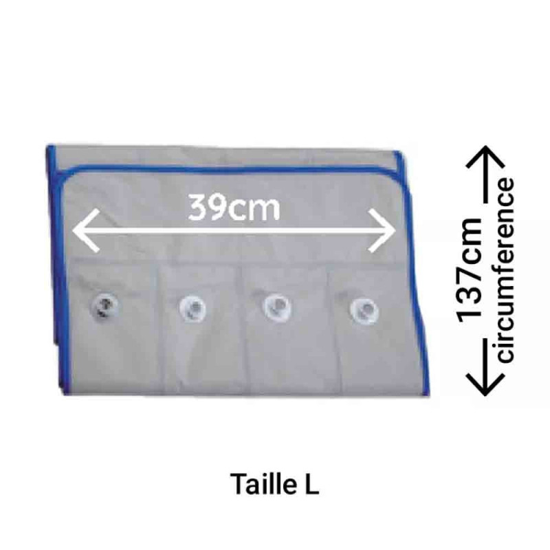 Ceinture I-Press II iTech taille L, tour de taille 117 à 132 cm