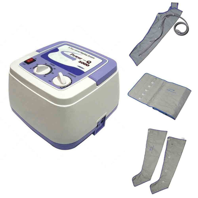 Pack pressothérapie Pulss Press 4 : bottes, manchon, ceinture Pack pressothérapie Pulss Press 4 : bottes, manchon, ceinture