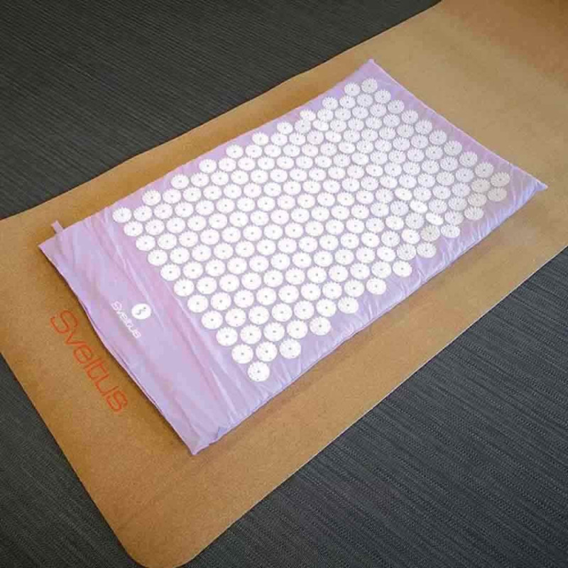 Tapis d'acupression Vital Sveltus avec oreiller, made in France