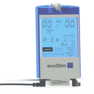 Électrostimulateur Evostim T 2 voies TENS et NMS