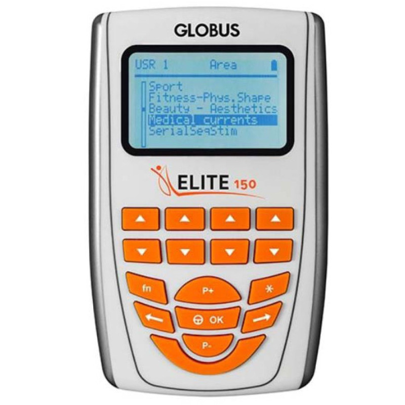 Électrostimulateur Globus Elite 150, 4 canaux, 150 programmes Électrostimulateur Globus Elite 150, 4 canaux, 150 programmes