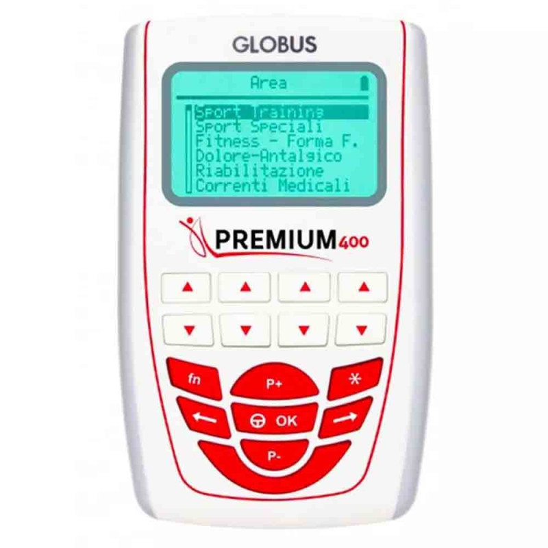Électrostimulateur Globus Premium 400, 258 programmes Électrostimulateur Globus Premium 400, 258 programmes