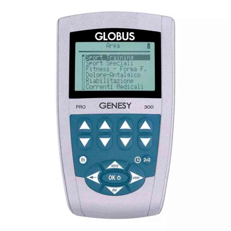 Électrostimulateur Globus Genesy 300 Pro, 4 voies, 91 programmes Électrostimulateur Globus Genesy 300 Pro, 4 voies, 91 programmes