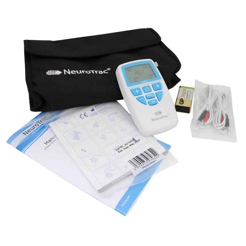 Neurostimulateur TENS Neurotrac 2 voies, 12 programmes