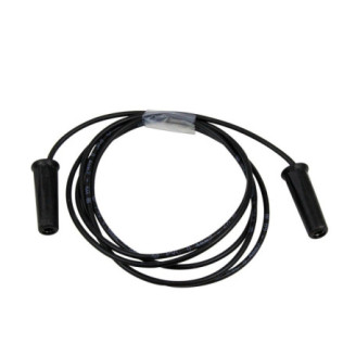 Câble électrothérapie 120 cm, deux prises femelles 4 mm