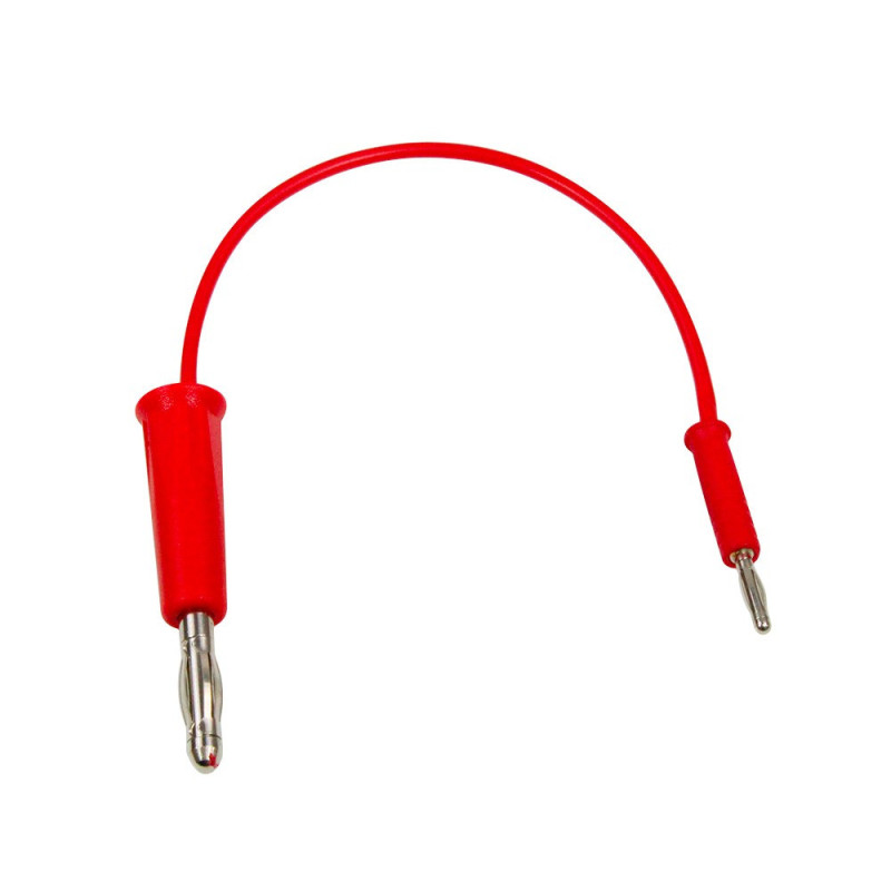 Câble électrothérapie 15 cm avec prise mâle 3,5 mm