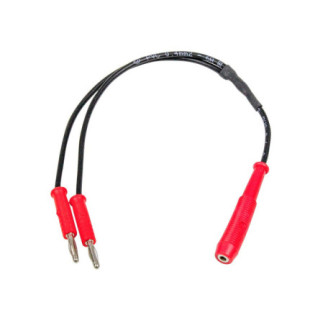 Câble électrothérapie en Y, 2 mm, 15 cm