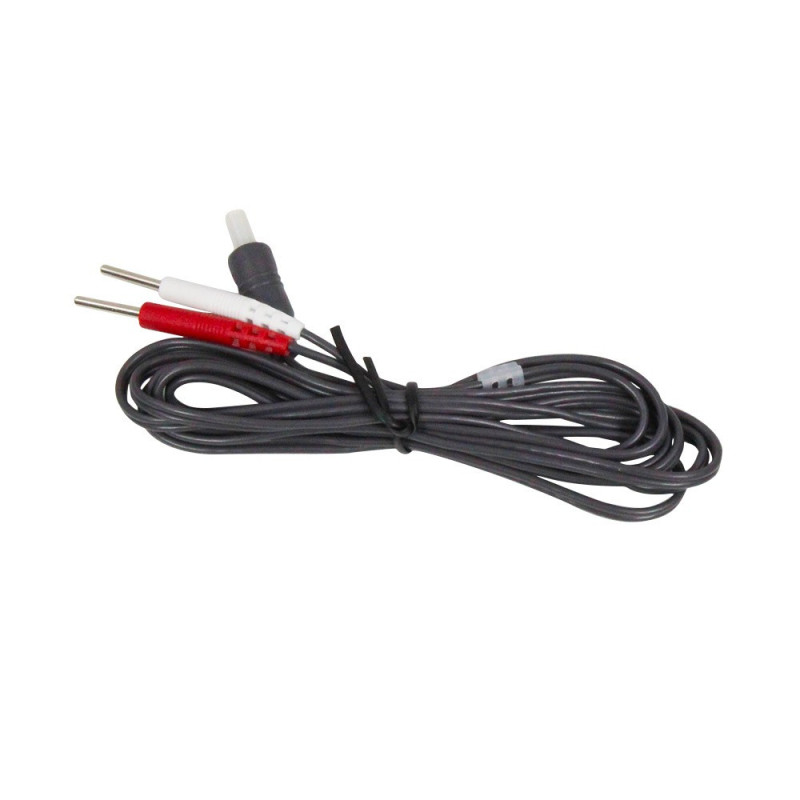 Câble 2 voies pour électrostimulateur Globus Elite S2 Câble 2 voies pour électrostimulateur Globus Elite S2