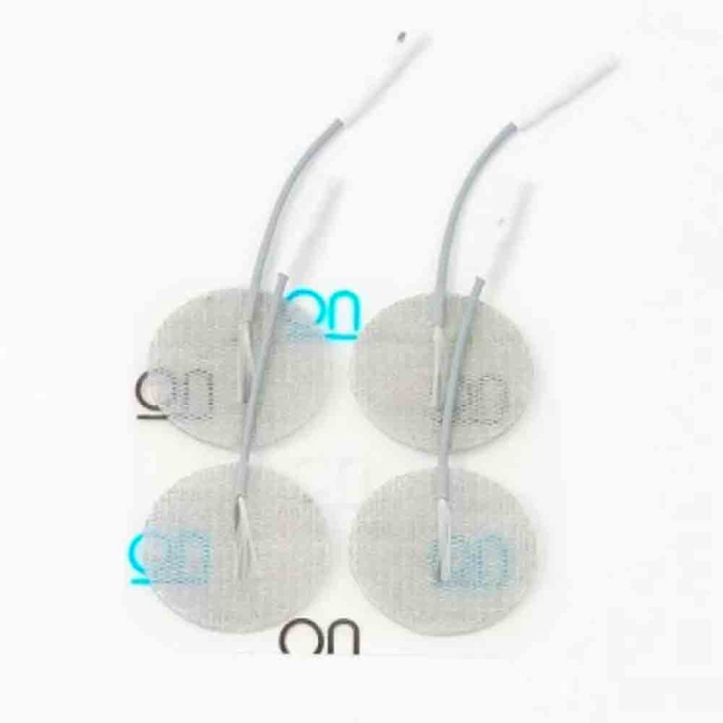 Électrodes rondes Cefar Dura-Stick Premium 32 mm, sachet de 4 Électrodes rondes Cefar Dura-Stick Premium 32 mm, sachet de 4
