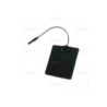 Électrodes silicone carbonée Chamex à fiche mâle, lot de 2 Électrodes silicone carbonée Chamex à fiche mâle, lot de 2