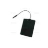 Électrodes silicone carbonée Chamex à fiche mâle, lot de 2 Électrodes silicone carbonée Chamex à fiche mâle, lot de 2