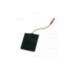 Électrodes silicone carbonée Chamex femelles 4 mm, lot de 2