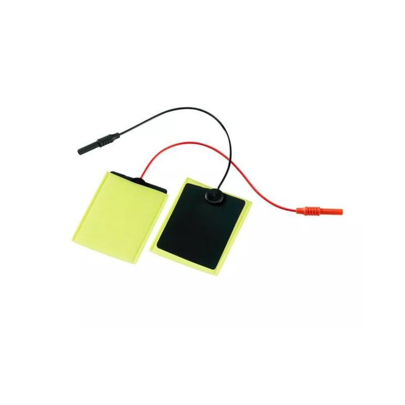 Housses éponge conductrices Chamex pour électrodes, la paire